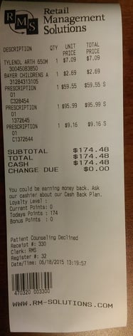 5 Ways to Optimize the Space on your Pharmacy Receipts