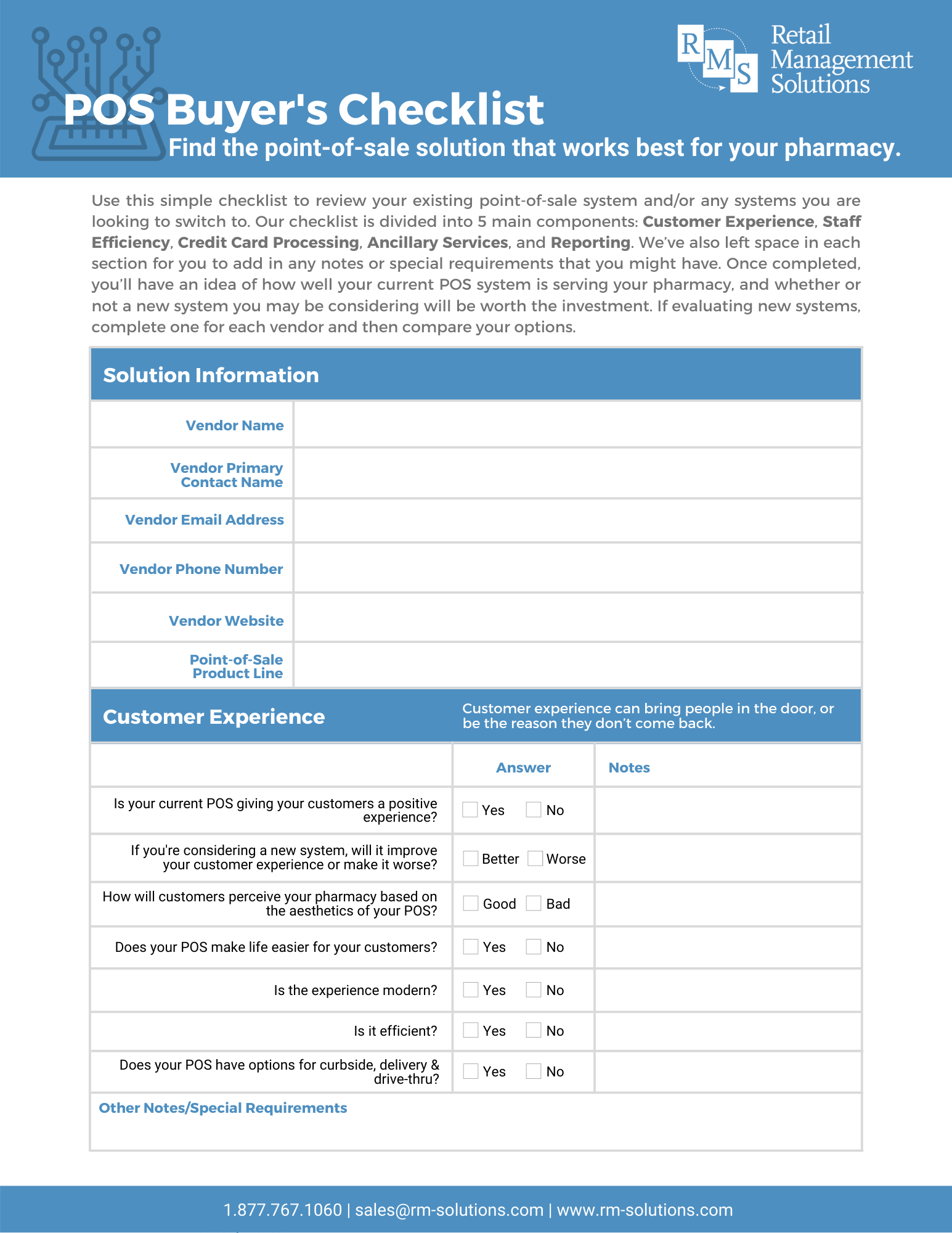 POS Buyers Checklist