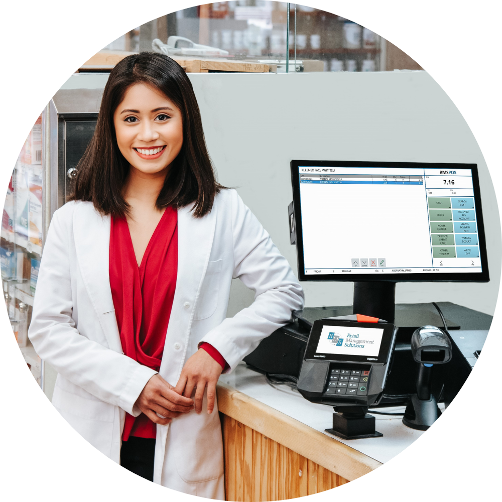 Gale of Twin Harbor Drug with their RMS Setup